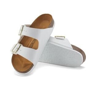 Birkenstock Arizona 50th Anniversary EVA Sandals White & Gold – Men’s 43 (US 10)